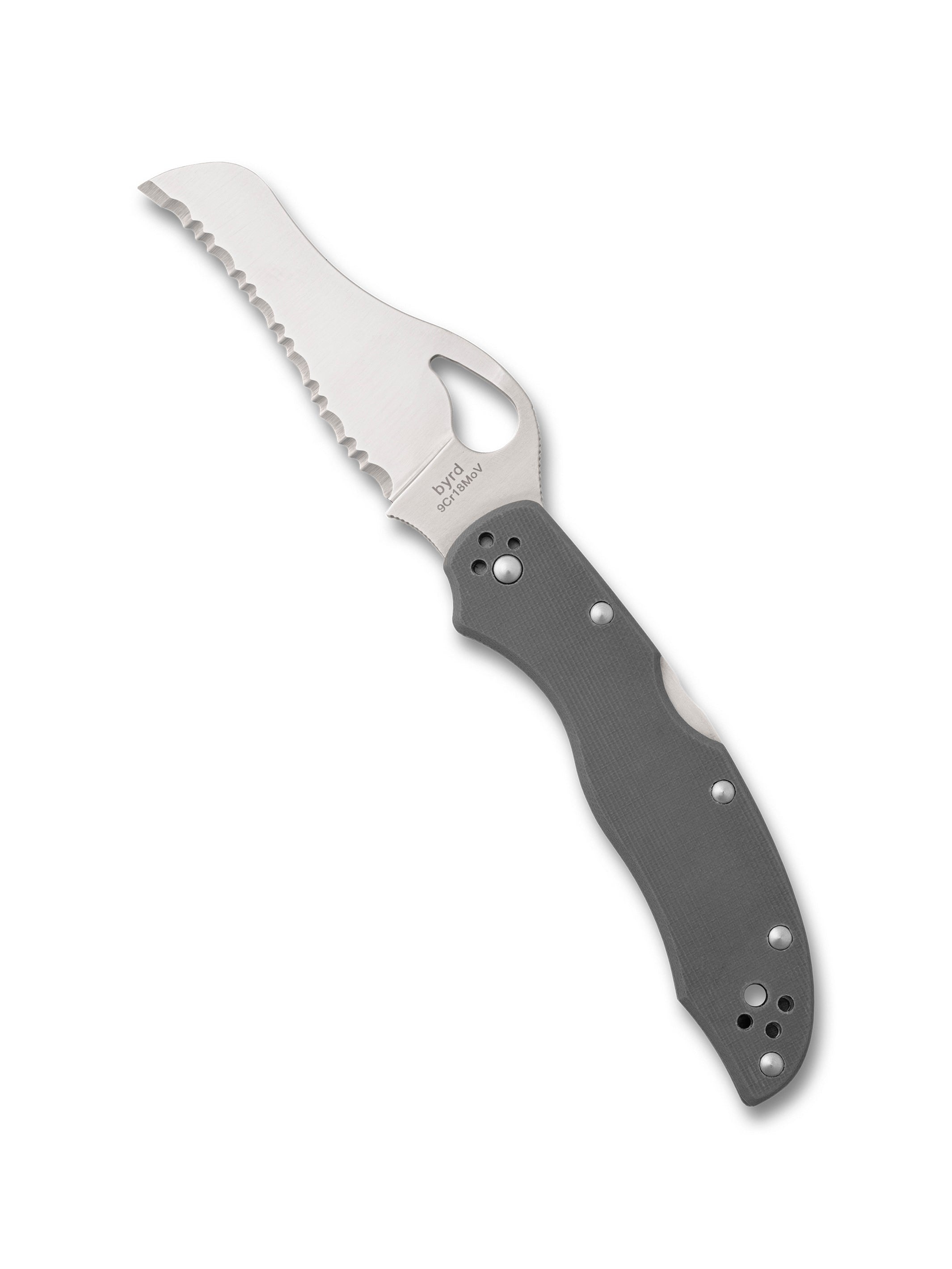 Byrd Gooney Serrated Gray G10 — photo 2