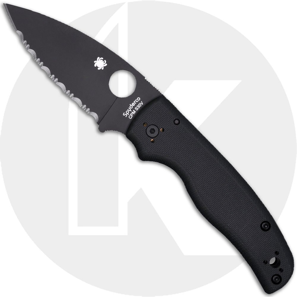 Spyderco Bodacious Black Serrated — photo 1