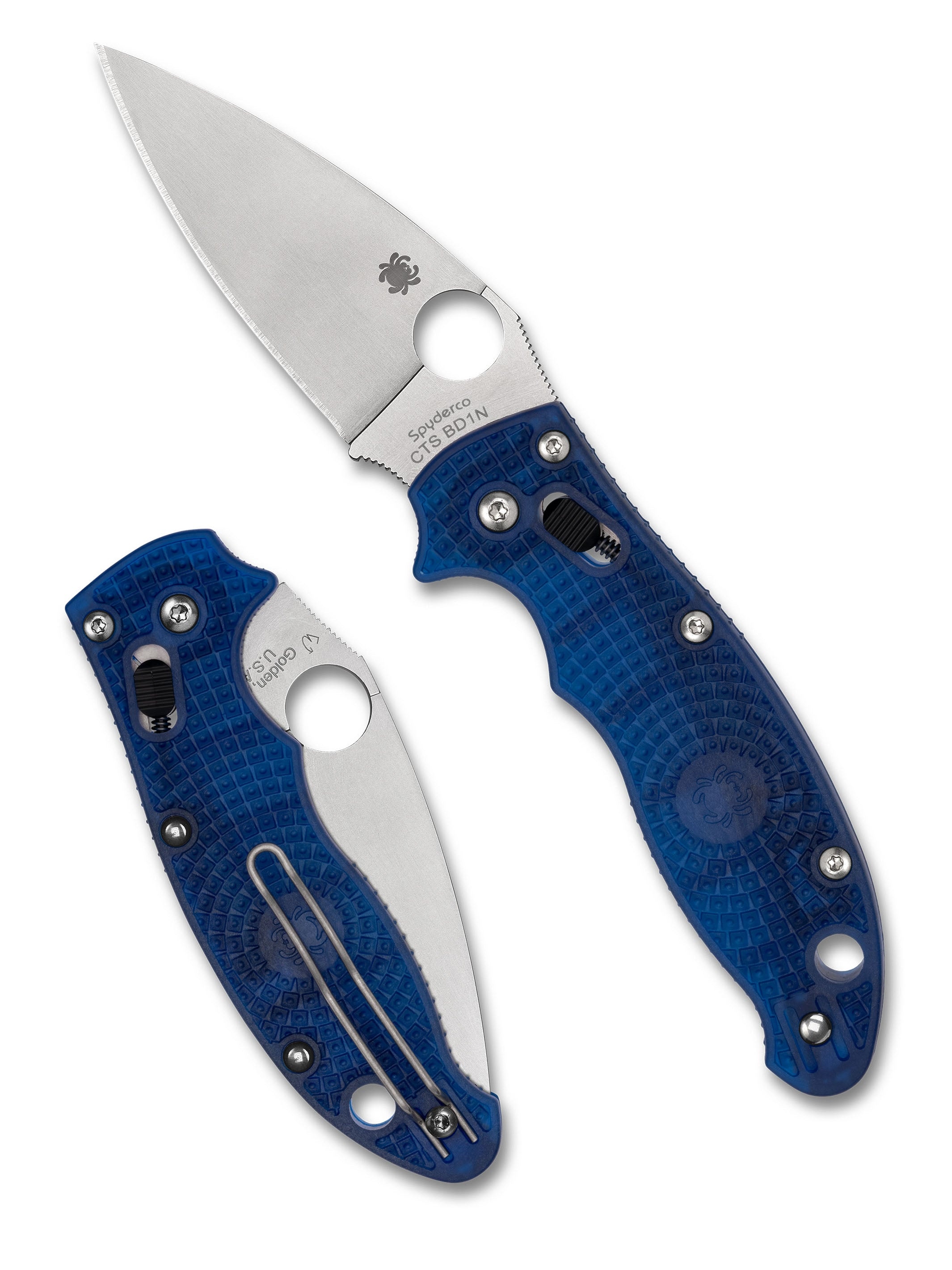 Spyderco Manix 2 Lightweight Translucent Blue — photo 1