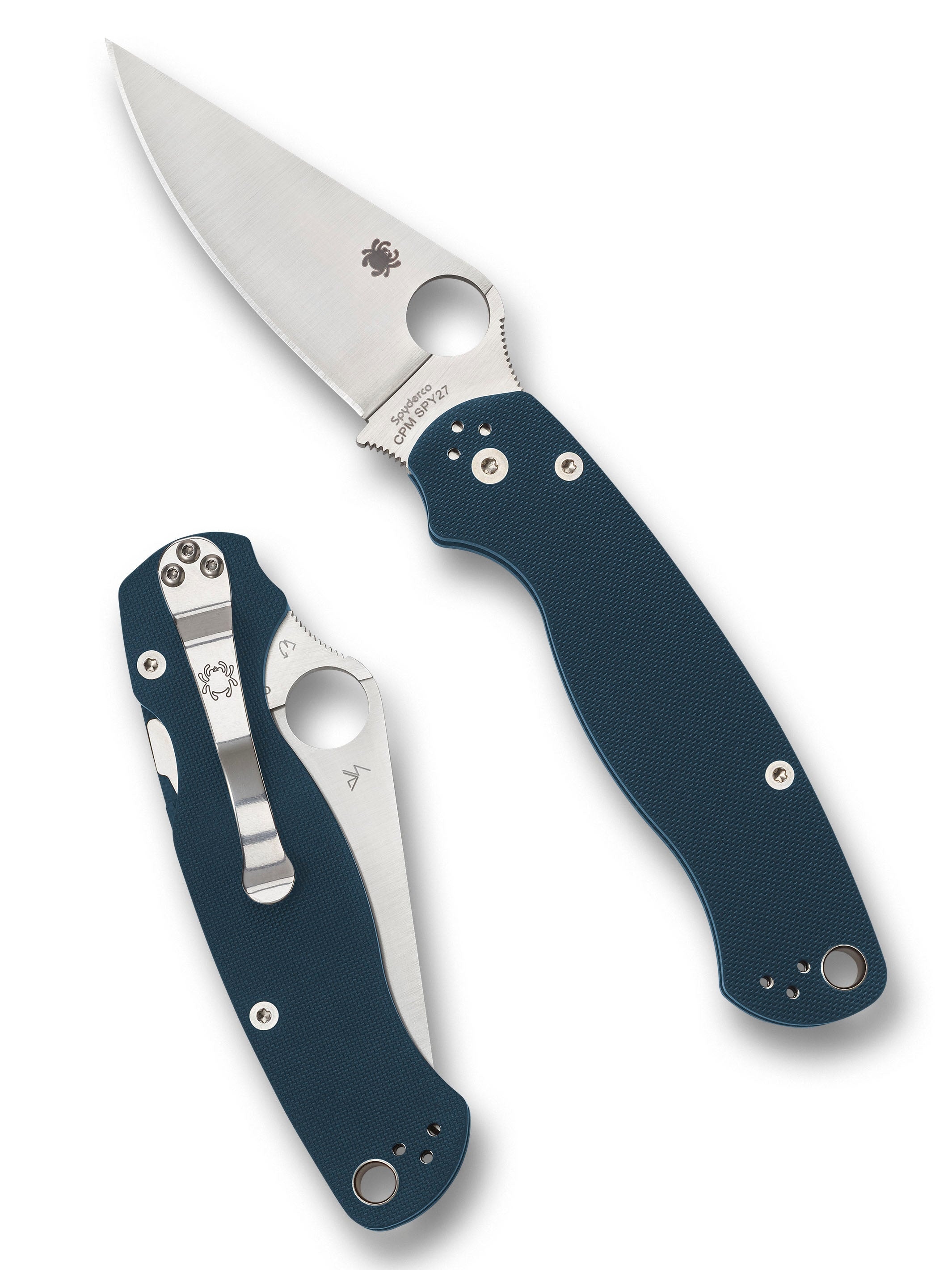 Spyderco Paramilitary 2 Cobalt Blue SPY27 — photo 1