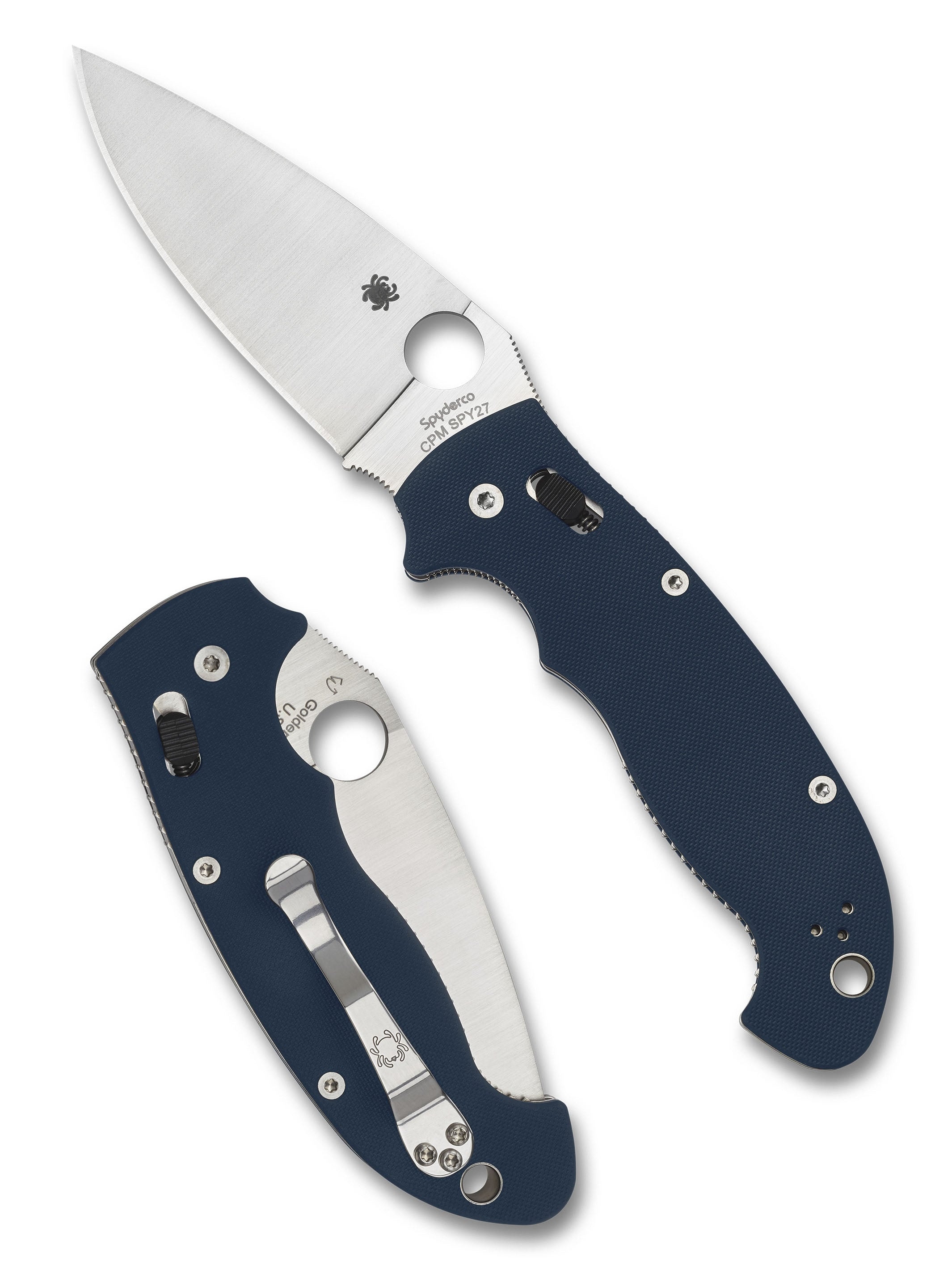 Spyderco Manix 2 XL Cobalt Blue SPY27 — photo 1