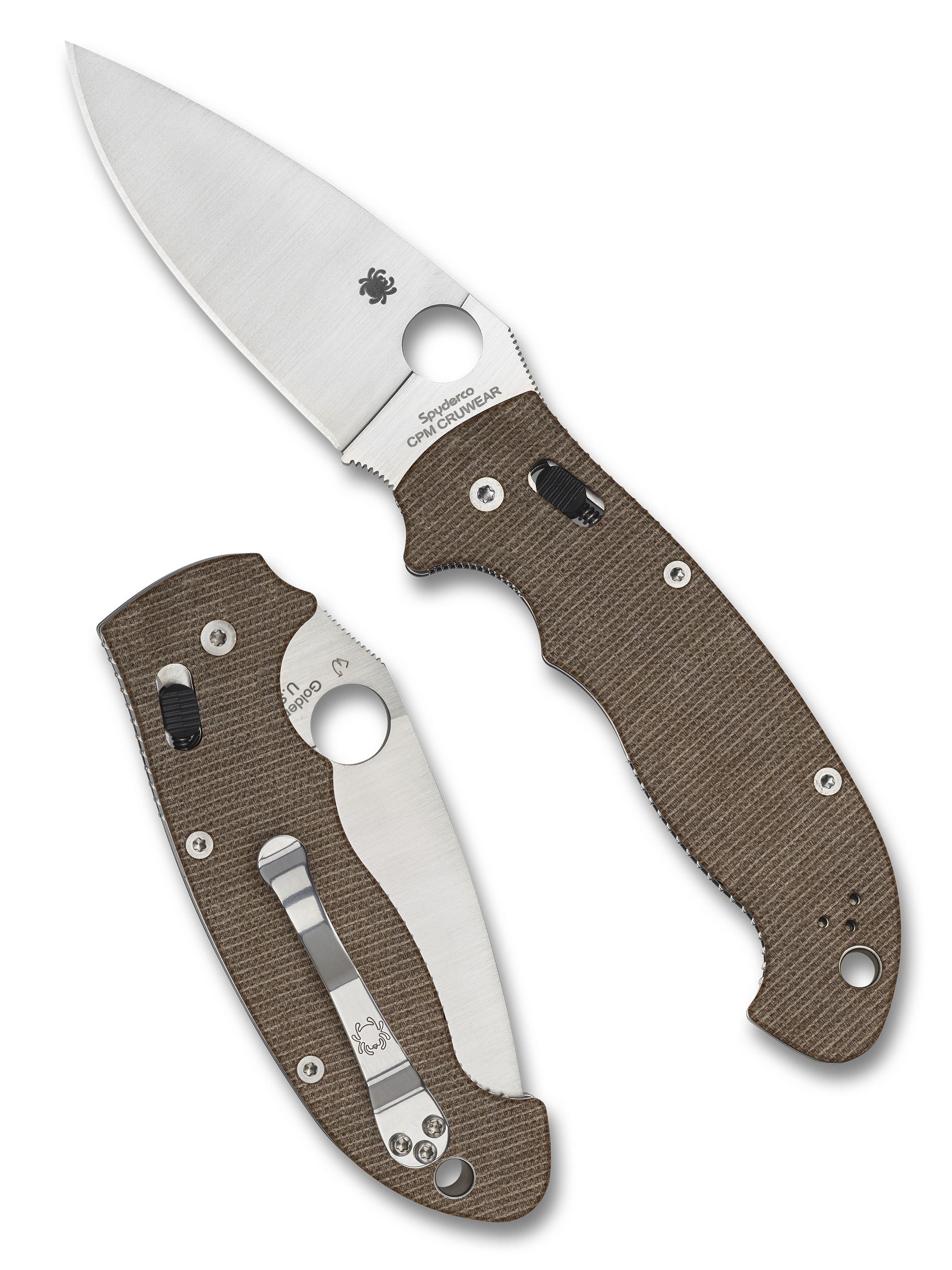 Spyderco Manix 2 XL CruCarta — photo 1
